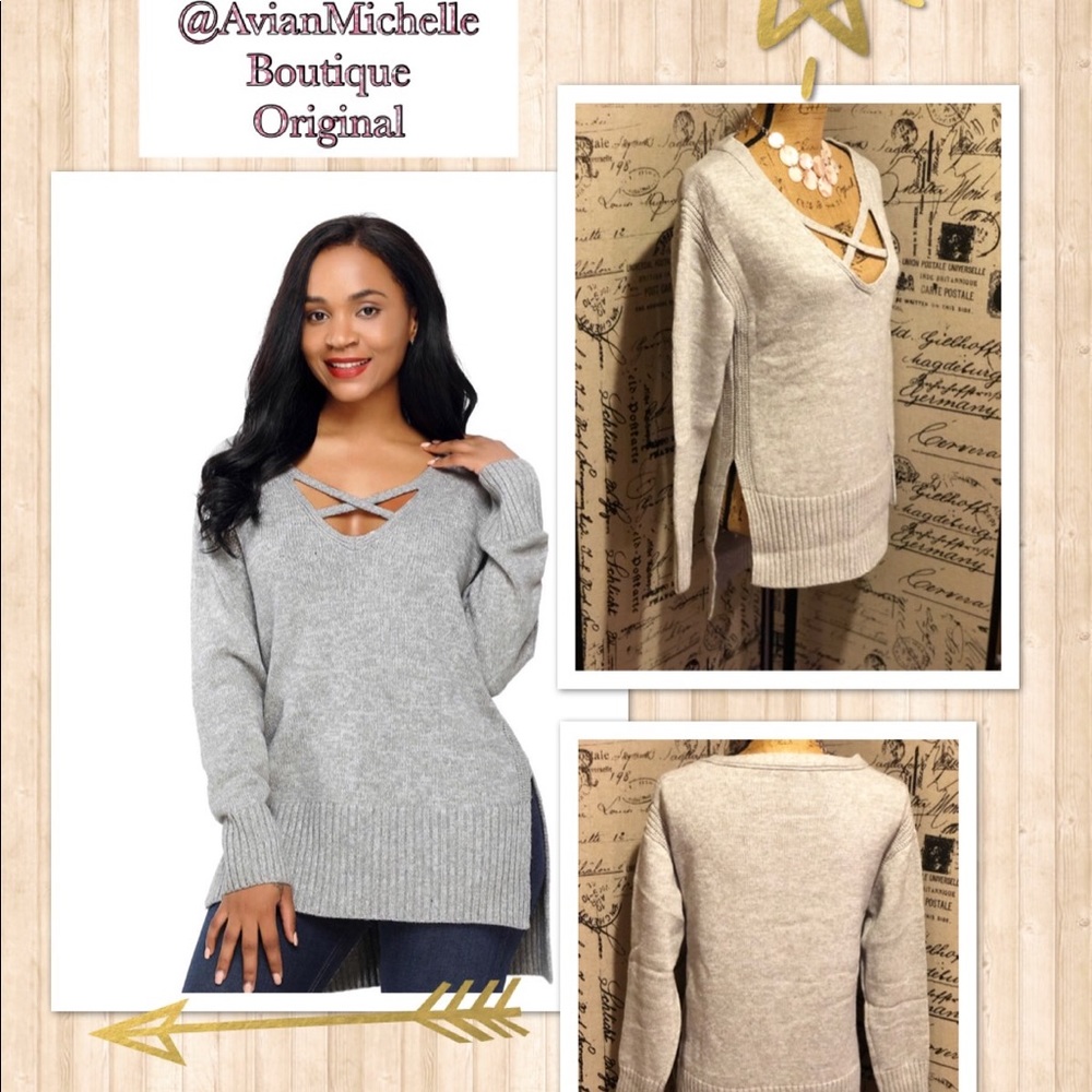 Boho Cable Knit Sweater